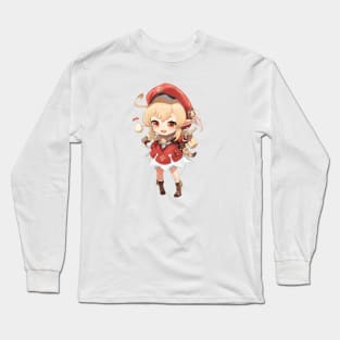 Klee Spark Knight Anime Genshin Impact Long Sleeve T-Shirt